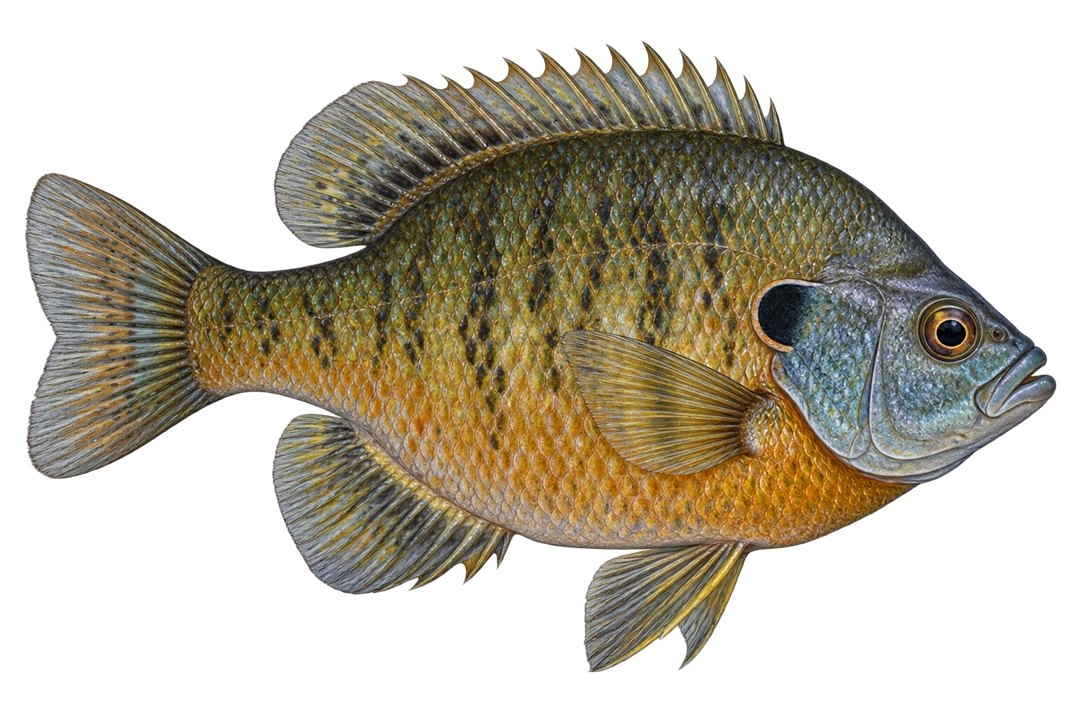 Bluegill illustration