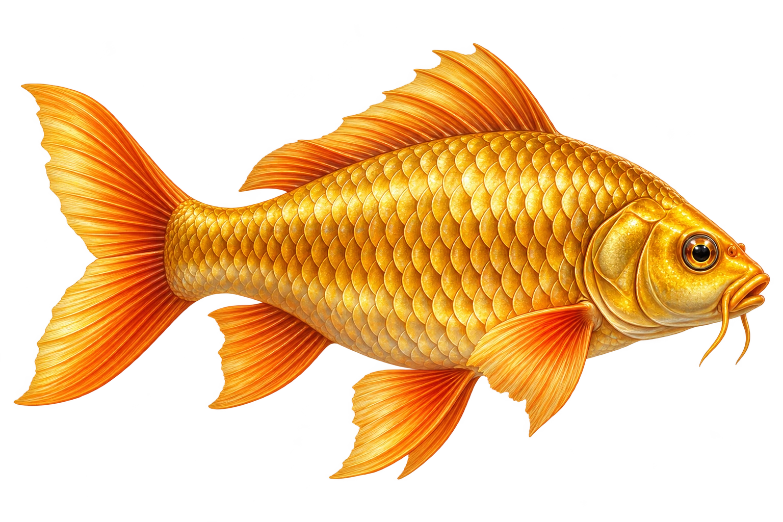 Golden Carp illustration