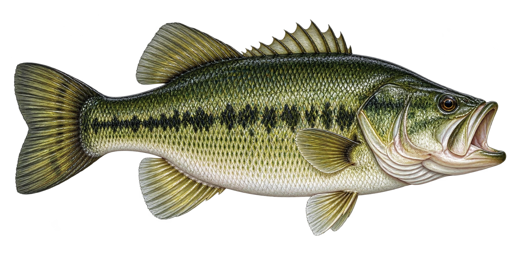 Largemouth Bass illustration