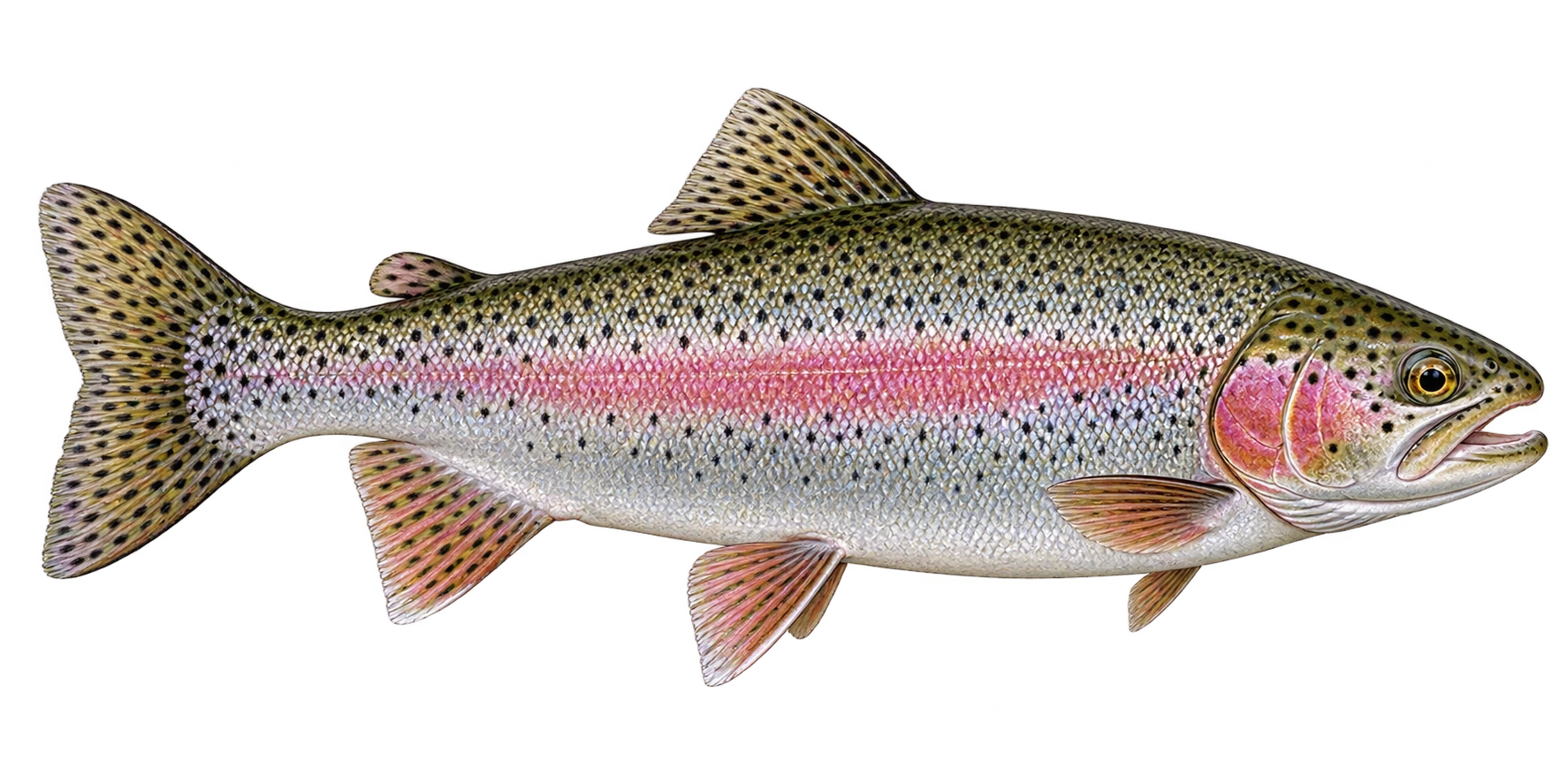Rainbow Trout illustration