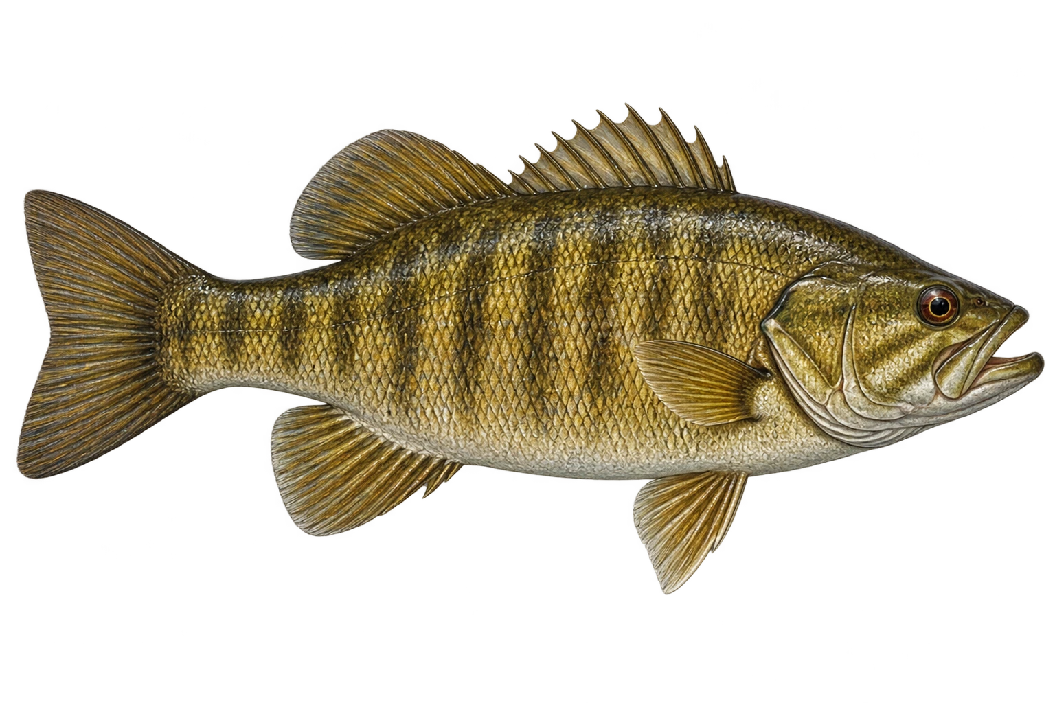 Smallmouth Bass illustration