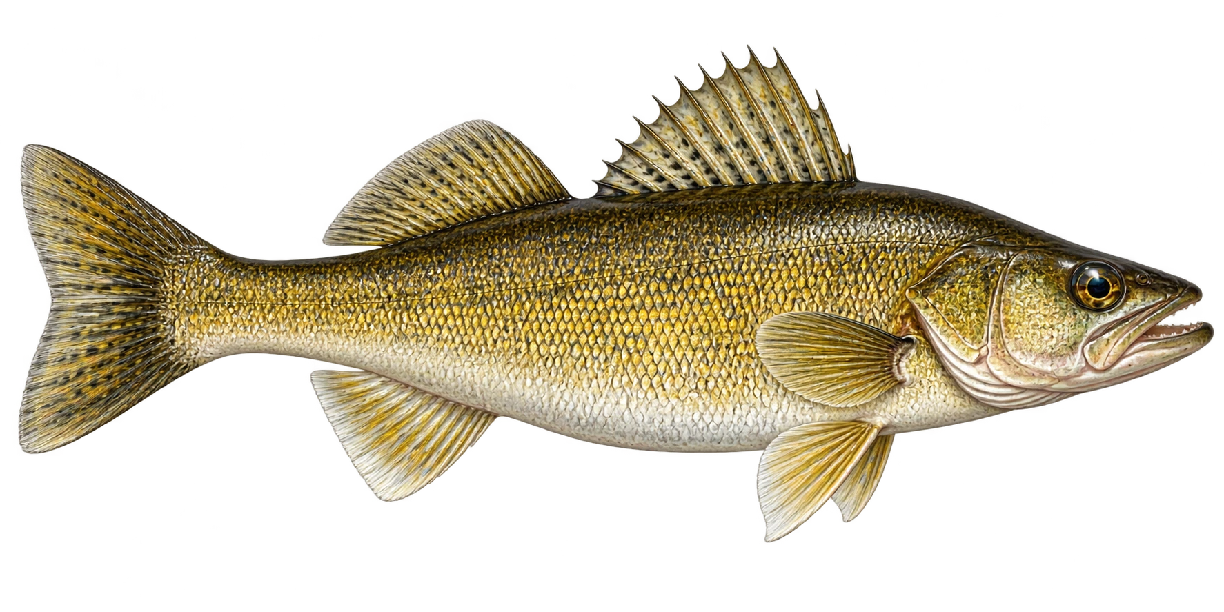 Walleye illustration